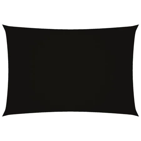  Pânză parasolar, negru, 3x5 m, țesătură oxford, dreptunghiular