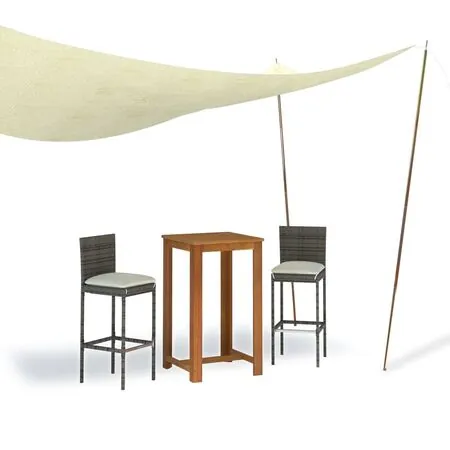  Stâlpi telescopici cort, 2 buc., lungime 170-255cm, oțel zincat