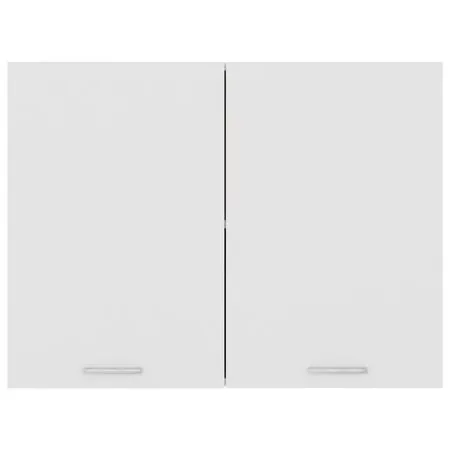  Dulap suspendat “Lyon”, alb, 80 x 31 x 60 cm, lemn prelucrat