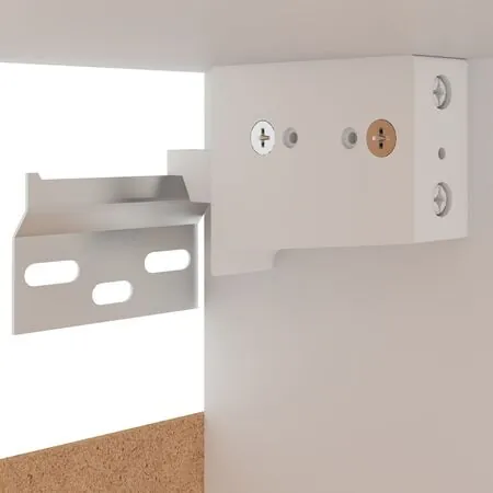  Dulap suspendat “Lyon”, alb, 50 x 31 x 60 cm, lemn prelucrat