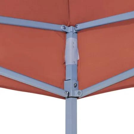  Acoperiș pentru cort de petrecere, cărămiziu, 2 x 2 m, 270 g/m² 