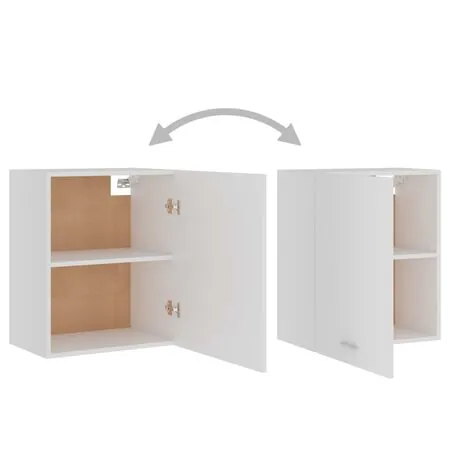  Dulap suspendat “Lyon”, alb, 50 x 31 x 60 cm, lemn prelucrat