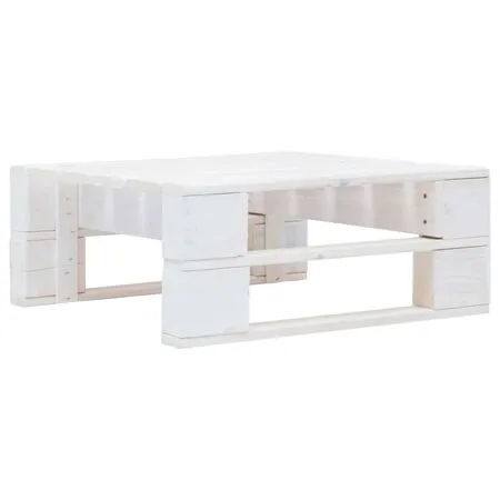  Set mobilier din paleți cu perne, 6 piese, alb, lemn pin tratat