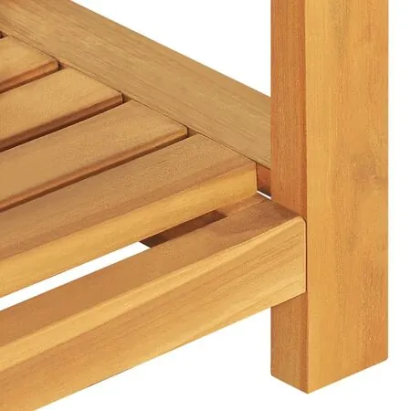 Bancă, 120 cm, lemn masiv de tec