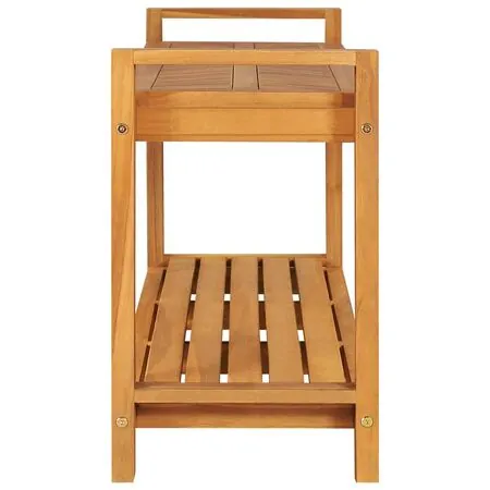  Bancă, 120 cm, lemn masiv de tec