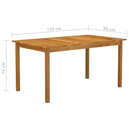  Set mobilier de grădină, 5 piese, negru