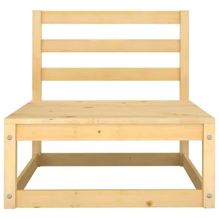  Set mobilier grădină cu perne, 2 piese, lemn masiv de pin