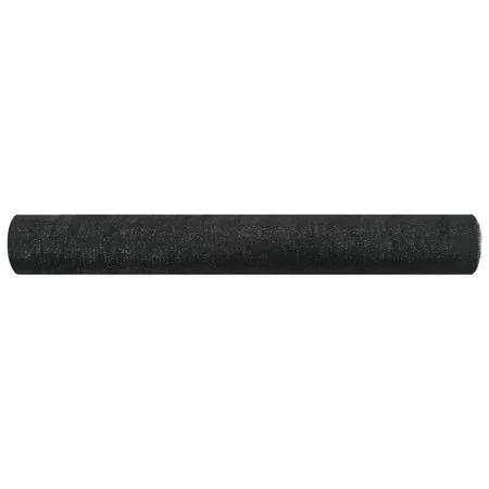  Plasă protecție intimitate, negru, 1,2x10 m, HDPE, 75 g/m² 