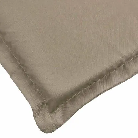  Pernă de șezlong, gri taupe, (75+105)x50x4 cm