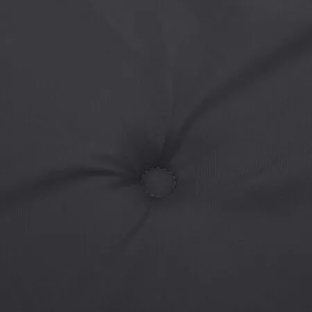  Perne scaun spătar înalt, 2 buc., negru, 120x50x3 cm, textil
