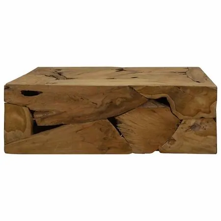  Măsuță de cafea, 90 x 50 x 30 cm, lemn de tec natural, maro