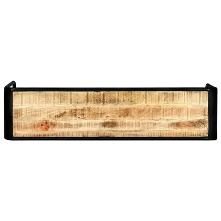  Masă consolă, 140 x 35 x 76 cm, lemn masiv de mango nefinisat