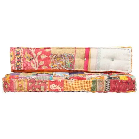  Pernă pentru canapea din paleți, multicolor, textil, petice