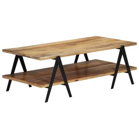  Măsuță de cafea, 115 x 60 x 40, lemn masiv de mango