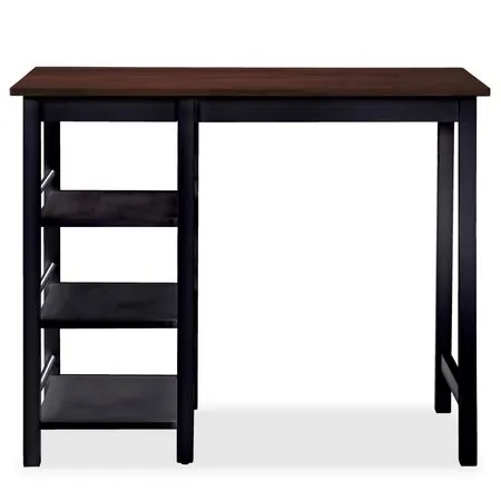  Set mobilier de bar, 3 piese, MDF, negru