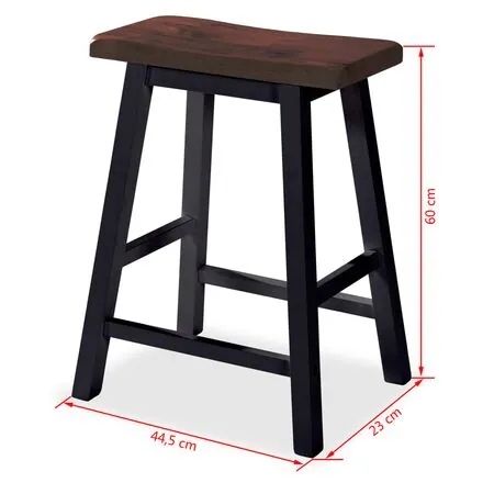  Set mobilier de bar, 3 piese, MDF, negru