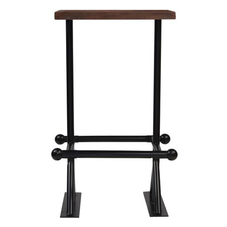  Set mobilier de bar, 3 piese, lemn masiv reciclat