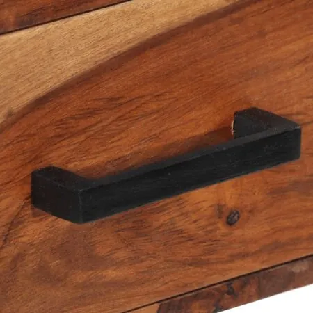  Birou cu 2 sertare, 110 x 50 x 77 cm, lemn masiv de acacia