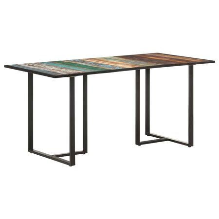  Masă de bucătărie, 160 cm, lemn masiv reciclat