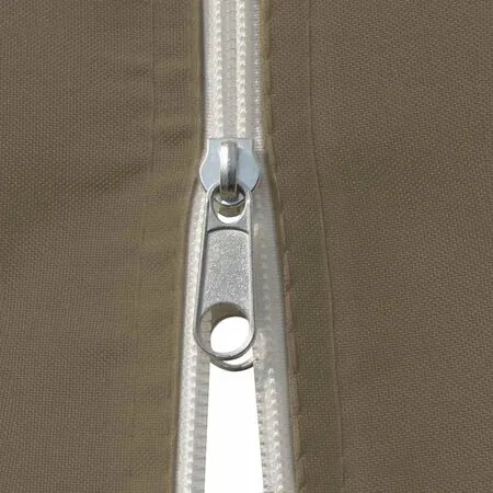  Pavilion de grădină cu perdele, gri taupe, 4 x 3 m, 180 g/m²