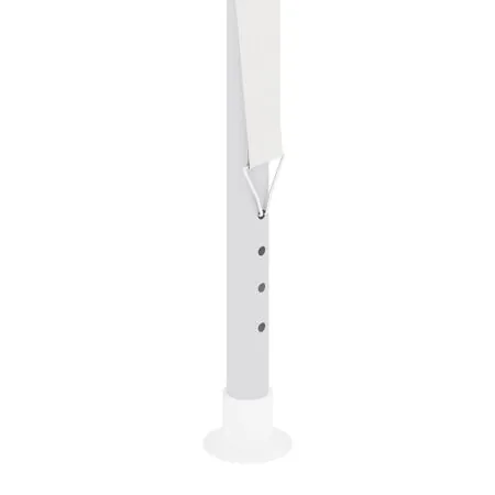  Cort petrecere profesional cu pereți, alb, 2,5 x 2,5 m 90 g/m²
