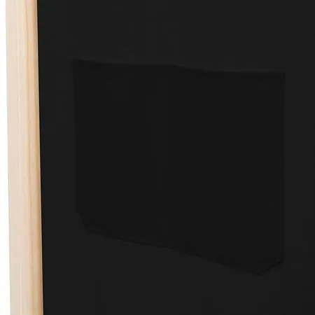  Paravan de cameră cu 5 panouri, 200x170x4 cm, material textil