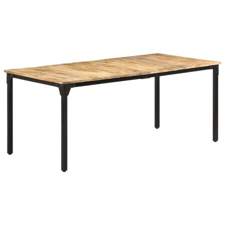  Masă de bucătărie, 180x90x76 cm, lemn de mango nefinisat