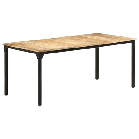  Masă de bucătărie, 180x90x76 cm, lemn de mango nefinisat
