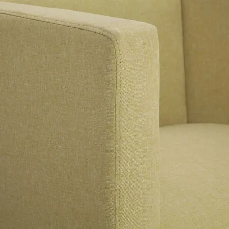  Fotoliu cubic, verde, material textil