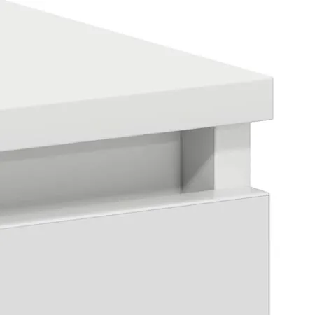  Birou, alb, 90x45x76 cm, lemn prelucrat