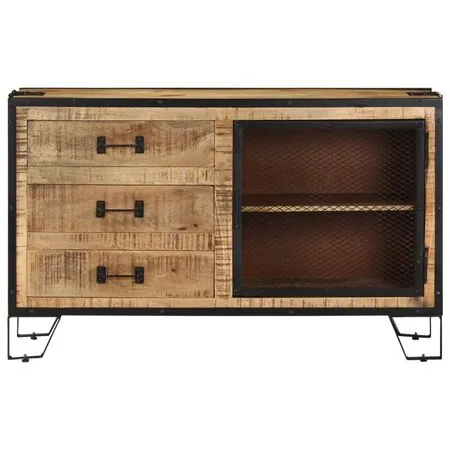  Dulap, 100x31x60 cm, lemn masiv de mango nefinisat