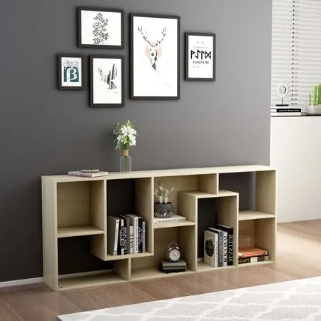 Bibliotecă, stejar Sonoma, 67 x 24 x 161 cm, lemn prelucrat