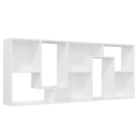  Bibliotecă, alb, 67x24x161 cm, lemn prelucrat