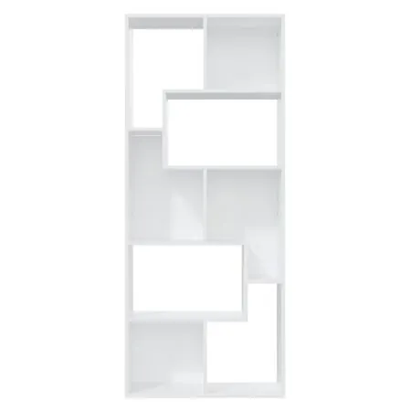  Bibliotecă, alb, 67x24x161 cm, lemn prelucrat