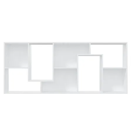  Bibliotecă, alb, 67x24x161 cm, lemn prelucrat