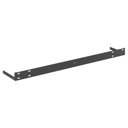  Raft de perete suspendat, gri beton, 80x23,5x3,8 cm, MDF