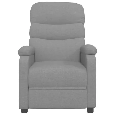  Fotoliu de masaj, gri închis, material textil