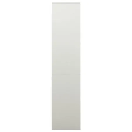  Dulap de birou, gri deschis, 90x40x180 cm, oțel