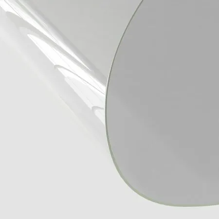 Folie de protecție masă, transparent, Ø 80 cm, PVC, 1.6 mm