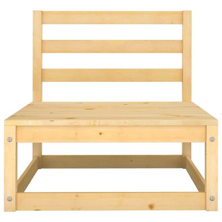  Set mobilier grădină cu perne, 2 piese, lemn masiv de pin
