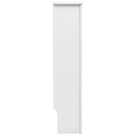  Măști de calorifer, 2 buc., alb, 112 x 19 x 81,5 cm, MDF