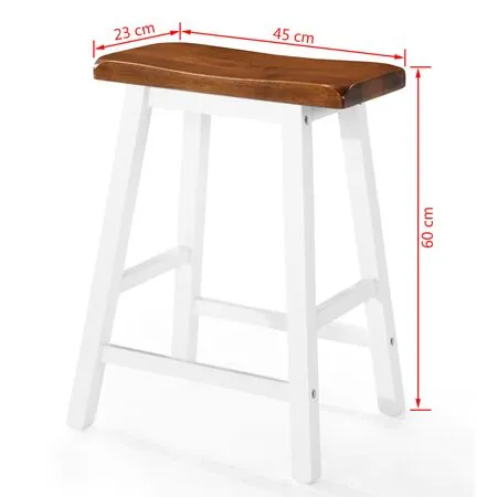  Set masă și scaune de bar, 5 piese, lemn masiv