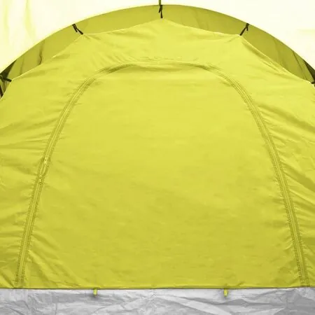  Cort camping, 6 persoane, albastru și galben