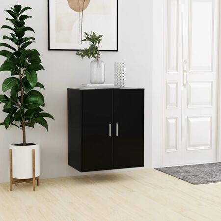  Pantofar, negru, 60x35x70 cm, PAL