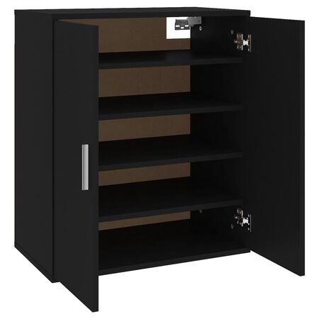 Pantofar, negru, 60x35x70 cm, PAL