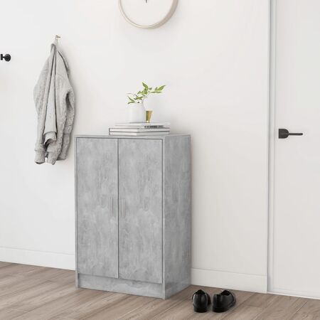  Pantofar, gri beton, 60x35x92 cm, PAL    