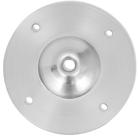  Picioare masă telescopice 4 buc, nichel polizat, 710 mm-1100 mm