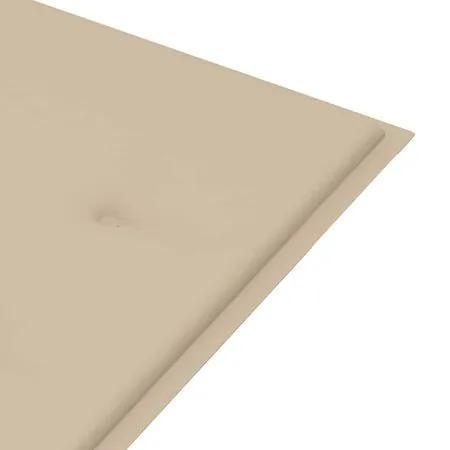  Bancă de grădină cu pernă, 120 cm, lemn masiv de acacia