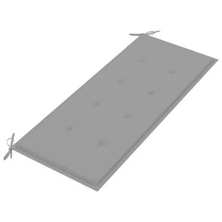  Bancă de grădină cu pernă, 120 cm, bambus