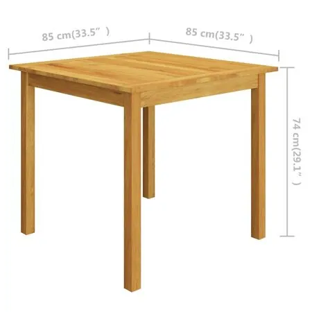  Set mobilier de grădină, 5 piese, maro